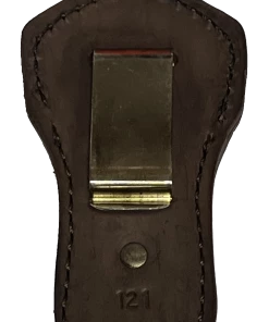 Premium Knife Supply Knife Sheaths, Cases, Edge Guards & Displays Custom Leather Knife Sheath Leather - SHWW121 - 1.25" Opening And A 4" Length With Belt Clip. Fits El Paso Dagger 5 Premium Knife Supply Knife Sheaths, Cases, Edge Guards & Displays Custom Leather Knife Sheath Leather - SHWW121 - 1.25