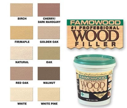 Lancaster Famowood Water Base .25pt Wood Filler 2 Lancaster Famowood Water Base .25pt Wood Filler