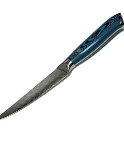 Buy Out *WW DojoII Utility Knife - Complete Steak / Utility Knife With Laminated Wood Handles And Mosaic Pin -VG-10 Damascus Steel - Limited To Stock On Hand. These Were Miss Shipped To Us.