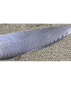 Premium Knife Supply * VG10 Feather Pattern - Chef Knife Blank - 13.5