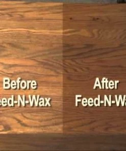 Howards Feed -N-Wax - 8 Oz Wood Cleaning, Waxes & Rejuvenation