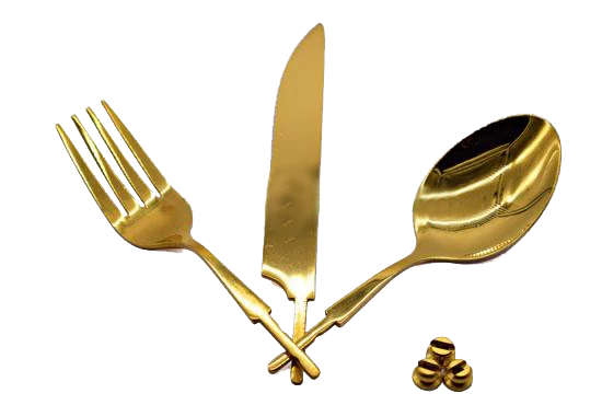 Xiamen Rizheng Industry Co. Ltd S.S Flatware Set With Gold TN Plating. Flatware Kits 1 Xiamen Rizheng Industry Co. Ltd S.S Flatware Set With Gold TN Plating. Flatware Kits
