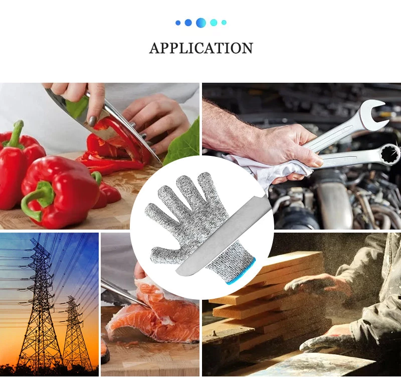 Victorinox Knife Making Tools & Sanding Siza Brand - Custom Level 5 HPPE Food / Safety Anti Cut Gloves - Cut Resistant - Size: Large 6 Victorinox Knife Making Tools & Sanding Siza Brand - Custom Level 5 HPPE Food / Safety Anti Cut Gloves - Cut Resistant - Size: Large