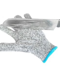 Victorinox Knife Making Tools & Sanding Siza Brand - Custom Level 5 HPPE Food / Safety Anti Cut Gloves - Cut Resistant - Size: Medium