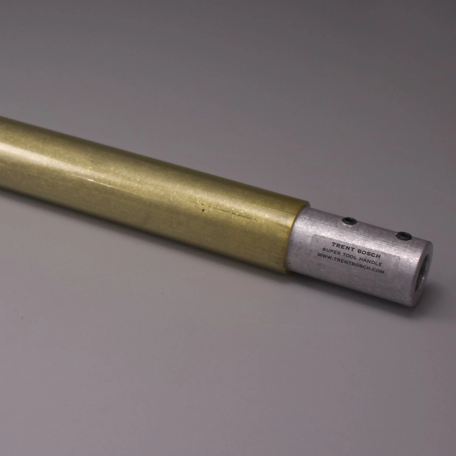 WoodWorld Of Texas Trent Bosch 3/4"Bore 24" Gold Handle 1 WoodWorld Of Texas Trent Bosch 3/4"Bore 24" Gold Handle