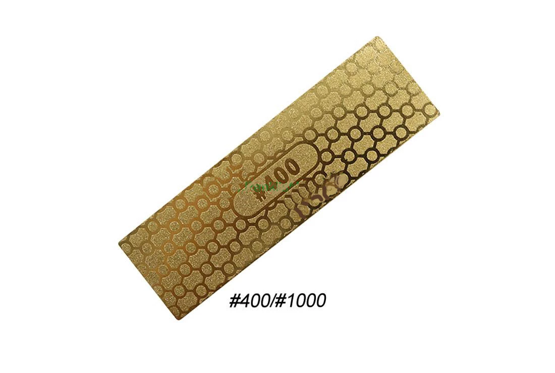 Xiamen Rizheng Industry Co. Ltd Wood World Titanium Gold Diamond Card File Set - 400 Grit & 1000 Grit On One Card - 3.94" X1.18" 2 Xiamen Rizheng Industry Co. Ltd Wood World Titanium Gold Diamond Card File Set - 400 Grit & 1000 Grit On One Card - 3.94" X1.18"