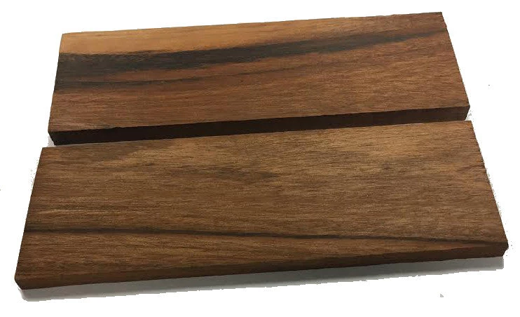 Premium Knife Supply Knife Scales - Wood - Goncalo Alves - Pair 1 Premium Knife Supply Knife Scales - Wood - Goncalo Alves - Pair
