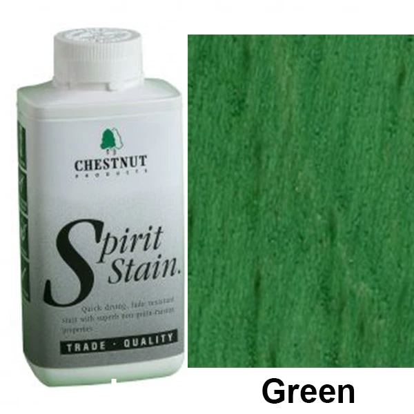 Chestnut Spirit Stains -8 Oz. Bottles - Green 1 Chestnut Spirit Stains -8 Oz. Bottles - Green