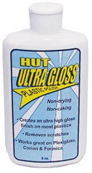 Hut Products Woodturners Finishes And Adhesives Hut Ultra Gloss Plastic Polish 8 Oz