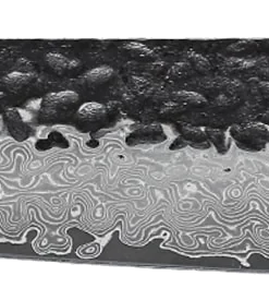 Wood World Of Texas LLC Japanese Style Chef Knife 8" - Damascus- Hidden Tang - WW949