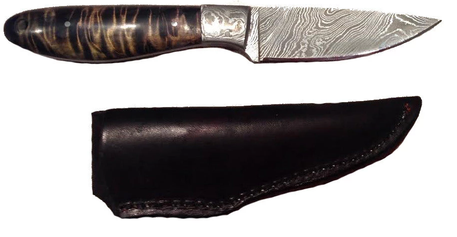 Premium Knife Supply Craig's Damascus Large Drop Point Knife Kits 2 Premium Knife Supply Craig's Damascus Large Drop Point Knife Kits