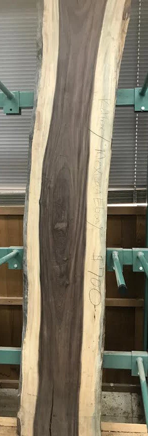 World Timber Katlox Natural Edge Slab " 87 Long 2" Max Thickness 16" Wide 1 World Timber Katlox Natural Edge Slab " 87 Long 2" Max Thickness 16" Wide