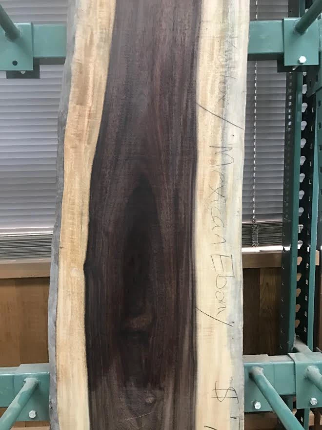 World Timber Katlox Natural Edge Slab " 87 Long 2" Max Thickness 16" Wide 2 World Timber Katlox Natural Edge Slab " 87 Long 2" Max Thickness 16" Wide