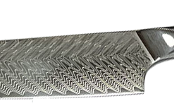 Grand Sharp * VG10 Feather Pattern - Kiritsuke Knife Blank - 13.5" OAL 8.5" Cut Monthly Sales