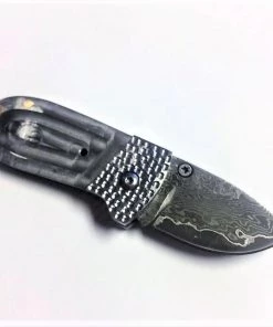 Premium Knife Supply Knife Kits Damascus Folder - Lil Gem