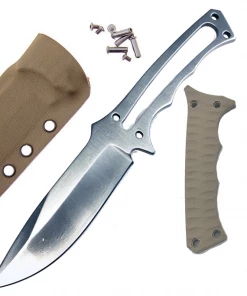 Premium Knife Supply Knife Kits Lone Survivor Military Knife With Sheath & Scales