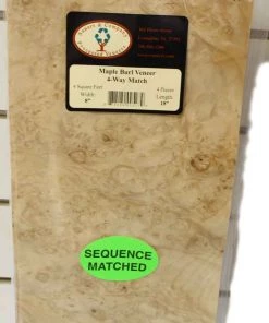 Sauers & Company Veneer - Maple Burl Veneer Pack