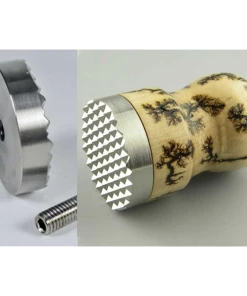 Ruth Niles Meat Tenderizer - Stainless Steel - Made In USA Bottle Stoppers