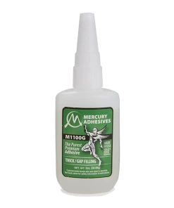 Mercury Adhesive Thick CA Gap Filling - 2oz - M110G Woodturners Finishes And Adhesives