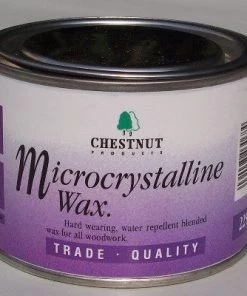 Chestnut - MicroCrystalline Wax Woodturners Finishes And Adhesives