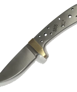 Premium Knife Supply Knife Kits Mohave Drop Point Skinner W/ Brass Bolster