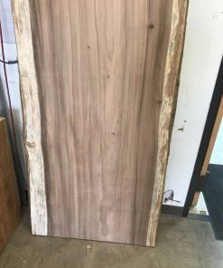 World Timber Monkey Pod Natural Edge Slab 144" Long 3" Max Thickness 29.25 - 33.5" Wide