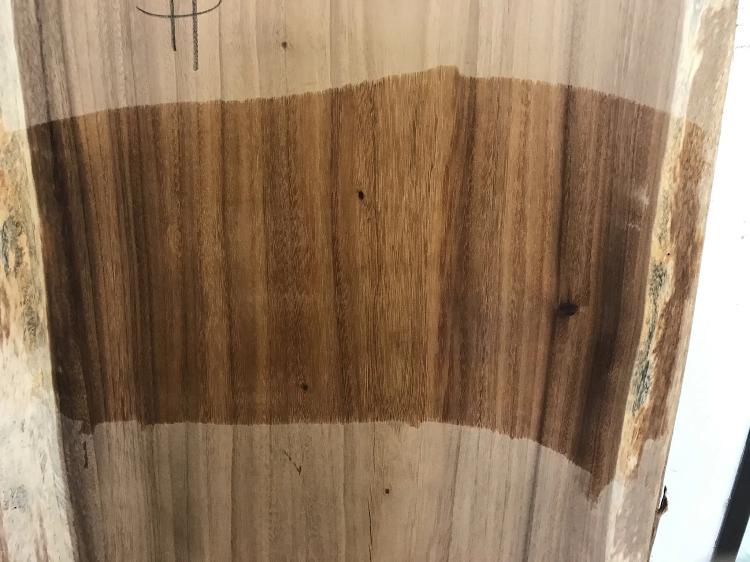 World Timber Monkey Pod Natural Edge Slab 144" Long 3" Max Thickness 29.25 - 33.5" Wide 3 World Timber Monkey Pod Natural Edge Slab 144" Long 3" Max Thickness 29.25 - 33.5" Wide