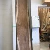 World Timber Monkey Pod Natural Edge Slab 160" Long 2.5" Max Thickness 28-31.5" Wide