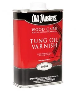 Barracuda Lacquer, Poly & Urethane Blends Old Masters Tung Oil Varnish - Quart
