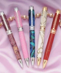 PSI Woodworking Princess Twist Pen Pen Kits By Name 15 PSI Woodworking Princess Twist Pen Pen Kits By Name