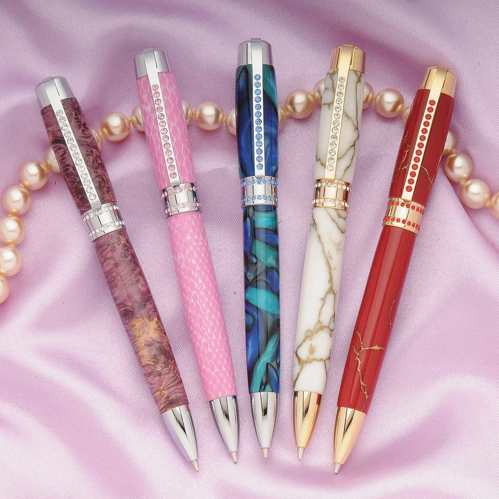PSI Woodworking Princess Twist Pen Pen Kits By Name 8 PSI Woodworking Princess Twist Pen Pen Kits By Name