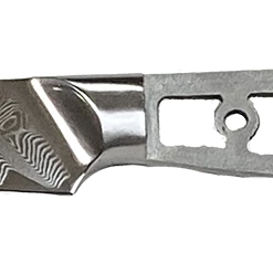 Yangjiang Amber Monthly Sales * VG10 Feather Pattern - Paring Knife Blank - 7.5" OAL - 3.5" Cut