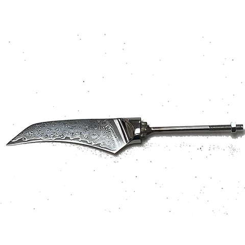 China * VG10 Hidden Tang - Rain Drop Pattern - 3.5" Paring Hawkbill Knife - VG10 Damascus Monthly Sales 1 China * VG10 Hidden Tang - Rain Drop Pattern - 3.5" Paring Hawkbill Knife - VG10 Damascus Monthly Sales