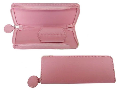 Barracuda PU Leather Pen Bag W Zipper (Holds 1 Pen - Black, Brown Or Pink) 3 Barracuda PU Leather Pen Bag W Zipper (Holds 1 Pen - Black, Brown Or Pink)