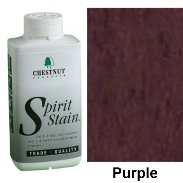 Chestnut Spirit Stains -8 Oz. Bottles - Purple 1 Chestnut Spirit Stains -8 Oz. Bottles - Purple