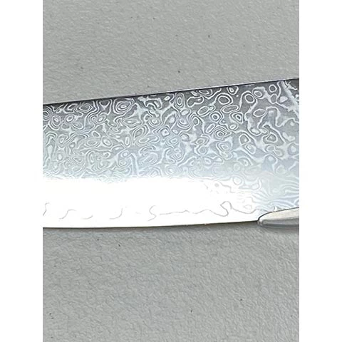 China Monthly Sales * VG10 Hidden Tang - Rain Drop Pattern - 7" Cut Santoku II Chef Knife - VG10 Damascus 4 China Monthly Sales * VG10 Hidden Tang - Rain Drop Pattern - 7" Cut Santoku II Chef Knife - VG10 Damascus