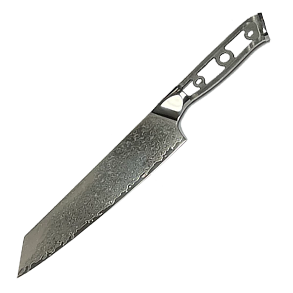 Premium Knife Supply * VG10 Rain Drop Pattern - Bunka Knife Blank - 13.5" OAL 8.25" Cut 1 Premium Knife Supply * VG10 Rain Drop Pattern - Bunka Knife Blank - 13.5" OAL 8.25" Cut