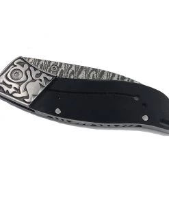 Premium Knife Supply San Mai Damascus VG10 Folder Assembly - Shogun