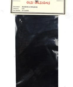 Premium Knife Supply Accent Sheets - Black/White Knife Handle ( Scales ) Spacers