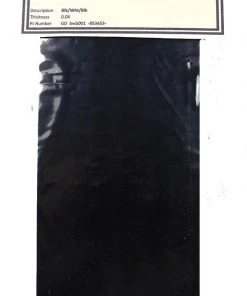 Premium Knife Supply Accent Sheets - Black/White/Black Knife Handle ( Scales ) Spacers