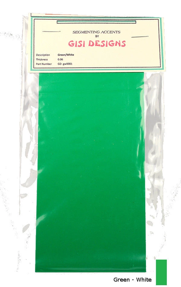 Premium Knife Supply Accent Sheets - Green/White Knife Handle ( Scales ) Spacers 1 Premium Knife Supply Accent Sheets - Green/White Knife Handle ( Scales ) Spacers