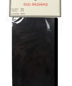 Premium Knife Supply Accent Sheets - Black - Solid Knife Handle ( Scales ) Spacers