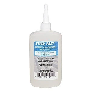 TMI Woodturners Finishes And Adhesives Stick Fast CA - Wood Finish - Medium 4.6 Oz 1 TMI Woodturners Finishes And Adhesives Stick Fast CA - Wood Finish - Medium 4.6 Oz