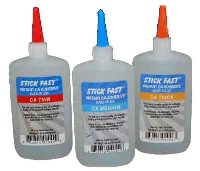 TMI Stick Fast CA - Thick, - 4.5 Oz 1 TMI Stick Fast CA - Thick, - 4.5 Oz