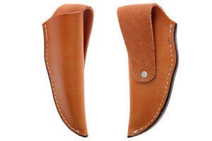 Premium Knife Supply Knife Sheath Leather - SHWWA-P - 3/4" Opening And A 3.75" Length - Peanut Brittle Knife Sheaths, Cases, Edge Guards & Displays 2 Premium Knife Supply Knife Sheath Leather - SHWWA-P - 3/4" Opening And A 3.75" Length - Peanut Brittle Knife Sheaths, Cases, Edge Guards & Displays