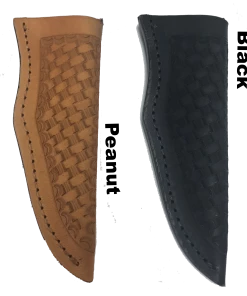 Premium Knife Supply Knife Sheaths, Cases, Edge Guards & Displays Knife Sheath Tooled Leather - SH525 - 1 1/2" Opening And A 5 1/4" Length - Hand Made In USA