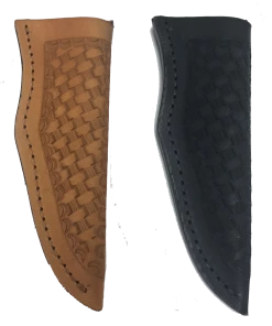 Premium Knife Supply Knife Sheaths, Cases, Edge Guards & Displays Knife Sheath Tooled Leather - SH525 - 1 1/2" Opening And A 5 1/4" Length - Hand Made In USA