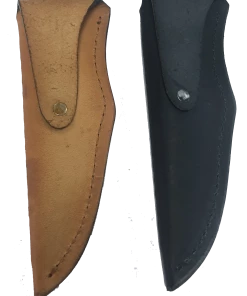 Premium Knife Supply Knife Sheaths, Cases, Edge Guards & Displays Knife Sheath Tooled Leather - SH525 - 1 1/2" Opening And A 5 1/4" Length - Hand Made In USA 6 Premium Knife Supply Knife Sheaths, Cases, Edge Guards & Displays Knife Sheath Tooled Leather - SH525 - 1 1/2