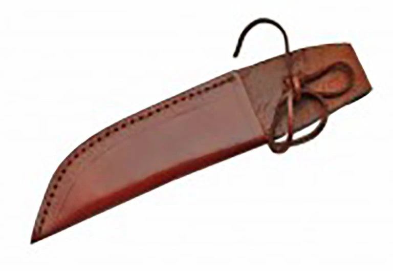 Szco Knives Knife Sheath Leather - SH660510 - 2" Opening X 5 3/4" Blade Cover * AOL 10.5" Lace Retainer Knife Sheaths, Cases, Edge Guards & Displays 1 Szco Knives Knife Sheath Leather - SH660510 - 2" Opening X 5 3/4" Blade Cover * AOL 10.5" Lace Retainer Knife Sheaths, Cases, Edge Guards & Displays