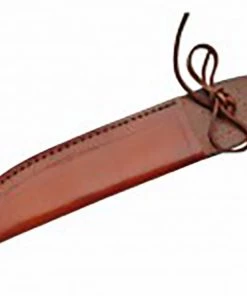 Szco Knives Knife Sheaths, Cases, Edge Guards & Displays Knife Sheath Leather - SH660512 - 2.25" Opening X 7.75" Blade Cover * AOL 12.5" Lace Retainer